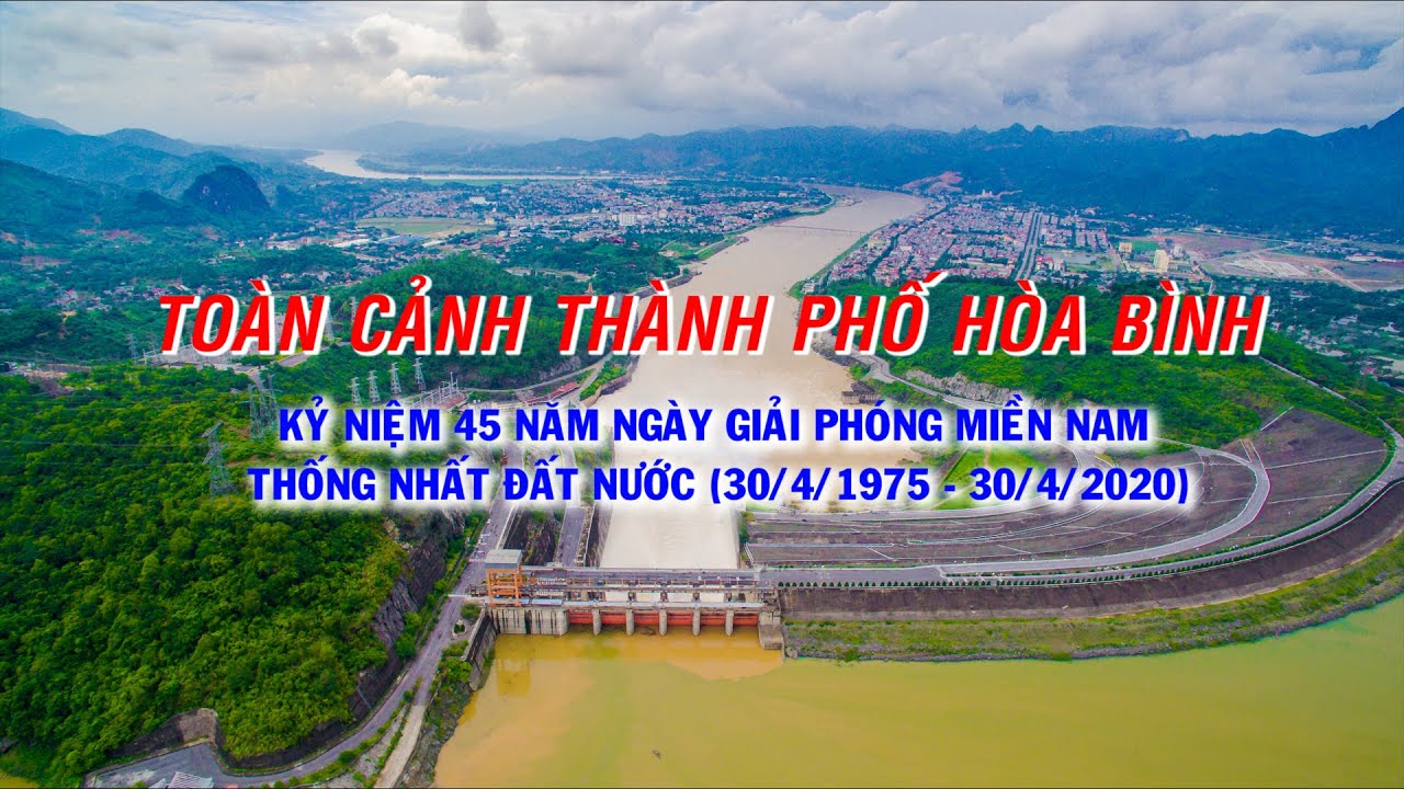 hòa bình hotel Update Toàn Cảnh Thành Phố Hòa Bình Từ Trên Cao (Flycam 4K)