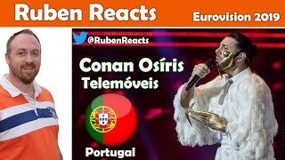 Conan Osíris - Telemóveis - Portugal 🇵🇹 - Eurovision 2019 - Reaction