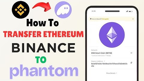 How to Transfer Ethereum (ETH) from Phantom Wallet to Binance (2025)