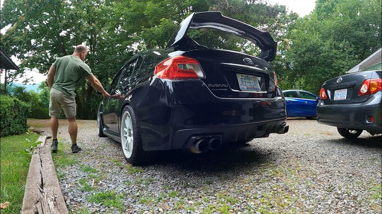 1000whp Subaru STI idle YouTube