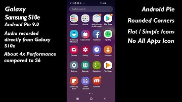 Android Pie 9 on Samsung Galaxy S10e
