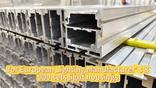 Extruded Aluminum stage Lighting housing   Liangyin Aluminum