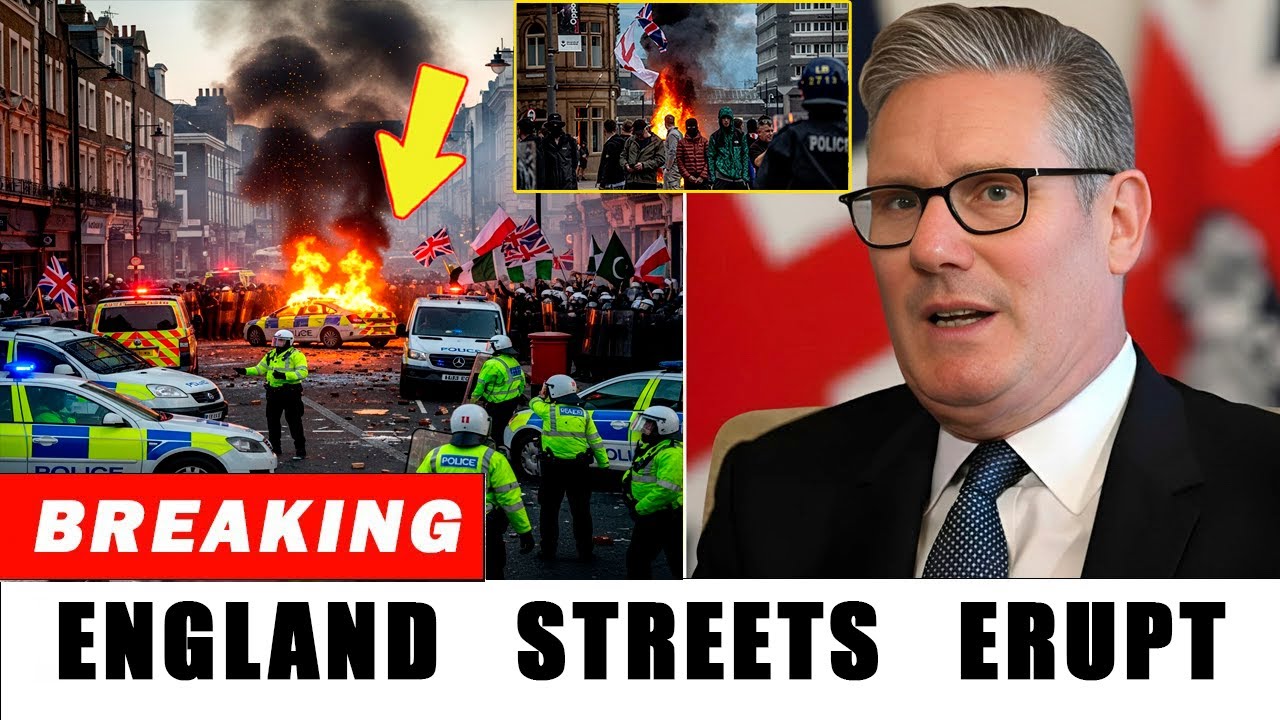 1 MINUTE AGO : Anti-Racism Unrest ERUPTS Across 11 Cities — Police Capacity BREAKS | News UK