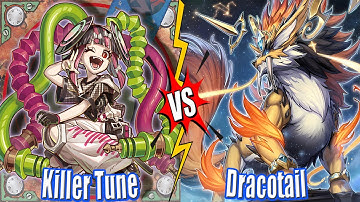 Killer Tune vs Dracotail Kashtira & Dracotail vs Dracotail- NEW BANLIST DB Yu-Gi-Oh!
