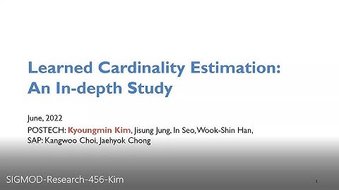 [SIGMOD 2022 Research] Learned Cardinality Estimation: An In-depth Study