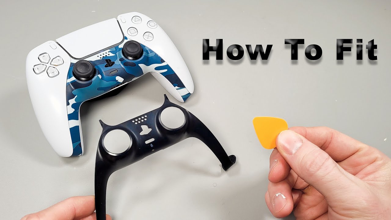 NEW Playstation Controller Cover - How To Fit PS5 Faceplate 