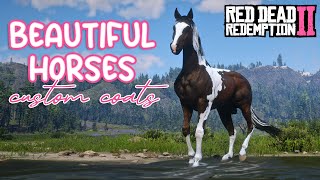 MOST BEAUTIFUL CUSTOM HORSES | Red Dead Redemption 2