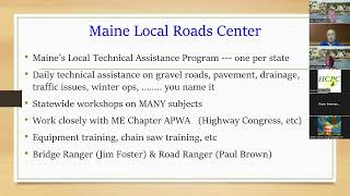 MaineDOT Local Road Assistance Program - Maine Planning Basics