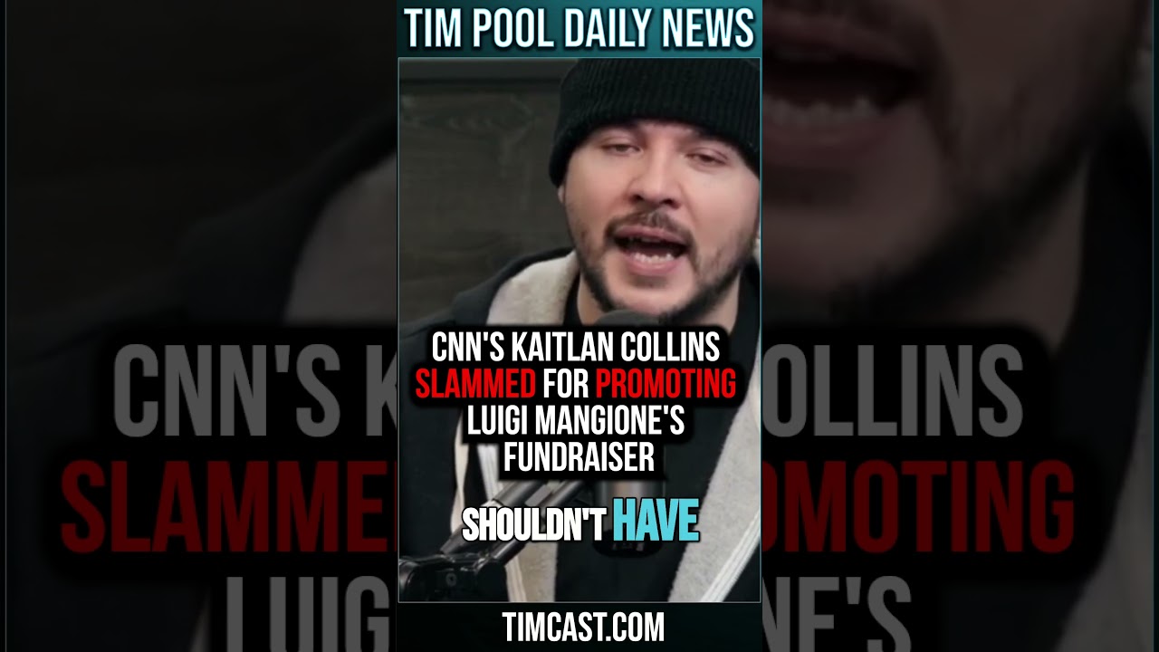 CNN's Kaitlan Collins SLAMMED For Promoting Luigi Mangione's Fundraiser #shorts