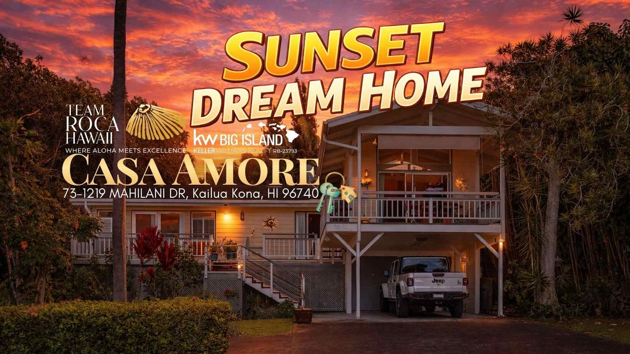Island Dream Home Tour 🏡 Casa Amore | Kailua Kona, Hawaii
