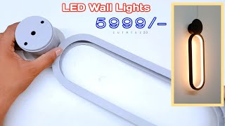 How To Make LED Wall Lights Modern Minimalist Bedroom Bedside Lamp Diy LED Projects