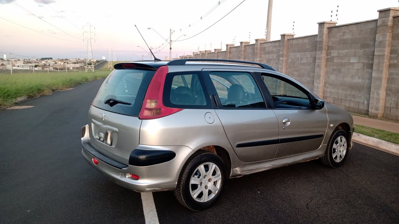 ESSE É O MEU NOVO CARRO (PEUGEOT  206 SW)