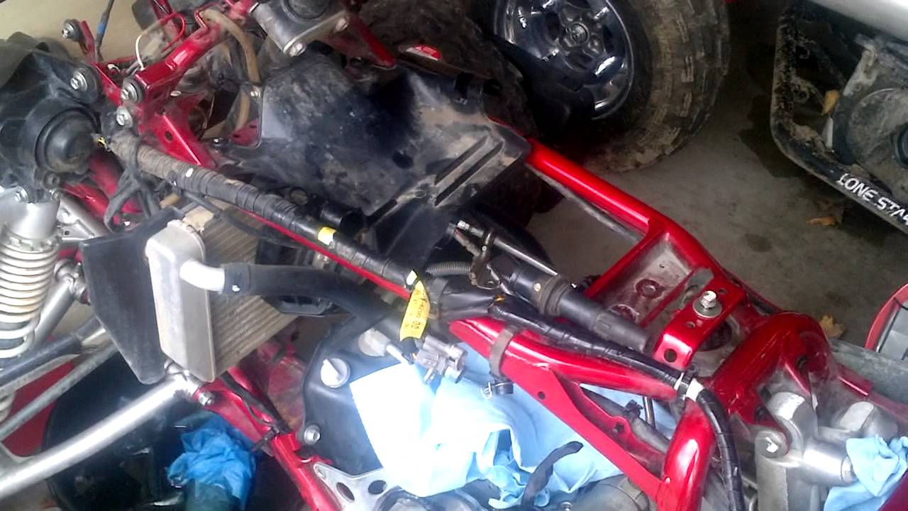 Yfz450 cam and new valve inspection YouTube