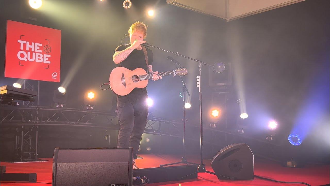 Ed Sheeran - Shivers LIVE in Amsterdam at The Cube Q-Music 4K 05/10/2021 Ed Sheeran - Shivers LIVE in Amsterdam at The Cube Q-Music 4K 05/10/2021