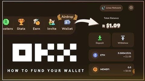 How to Add MemeFi Ethereum Linea Gas Fee In Wallet| MemeFi Gas Fee Deposit Process|