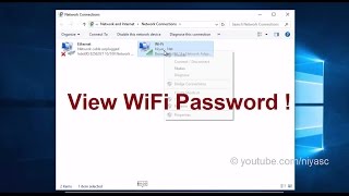 How to find / view see saved wifi password, wireless password or
security key in windows 10 (very easy). your when you forgot it. to...