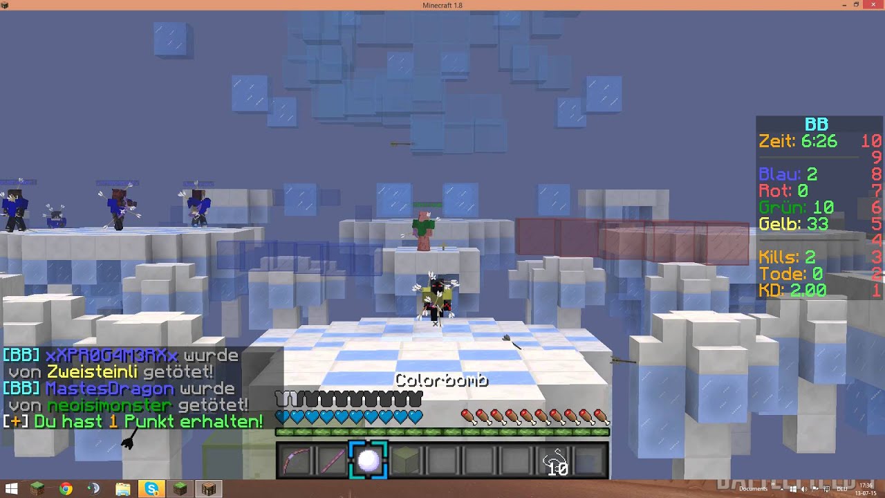 Hacker Minecraft\DustMC Bowbash