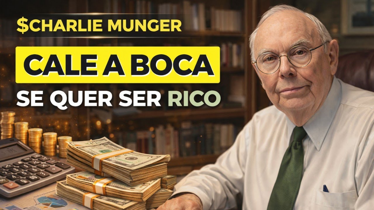 NUNCA CONTE ESTAS 6 COISAS SE QUER SER RICO | CHARLIE MUNGER