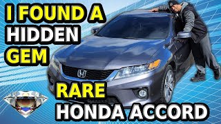 I Just Found A Rare Hidden Gem, Honda Accord  Coupe EXL 3.5 V66 Speed Manual Transmission