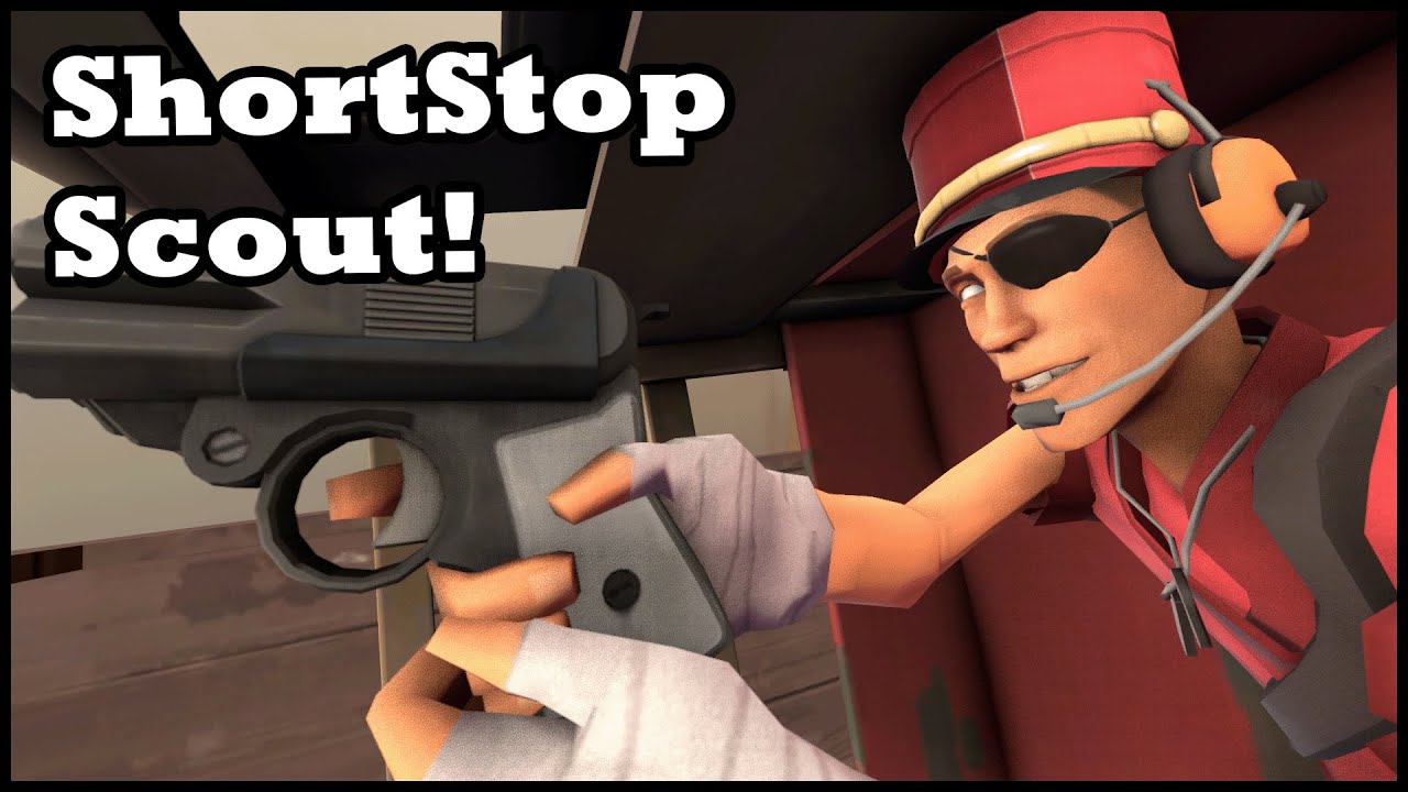 Shortstop Scouting! Team Fortress 2 Scout Gameplay