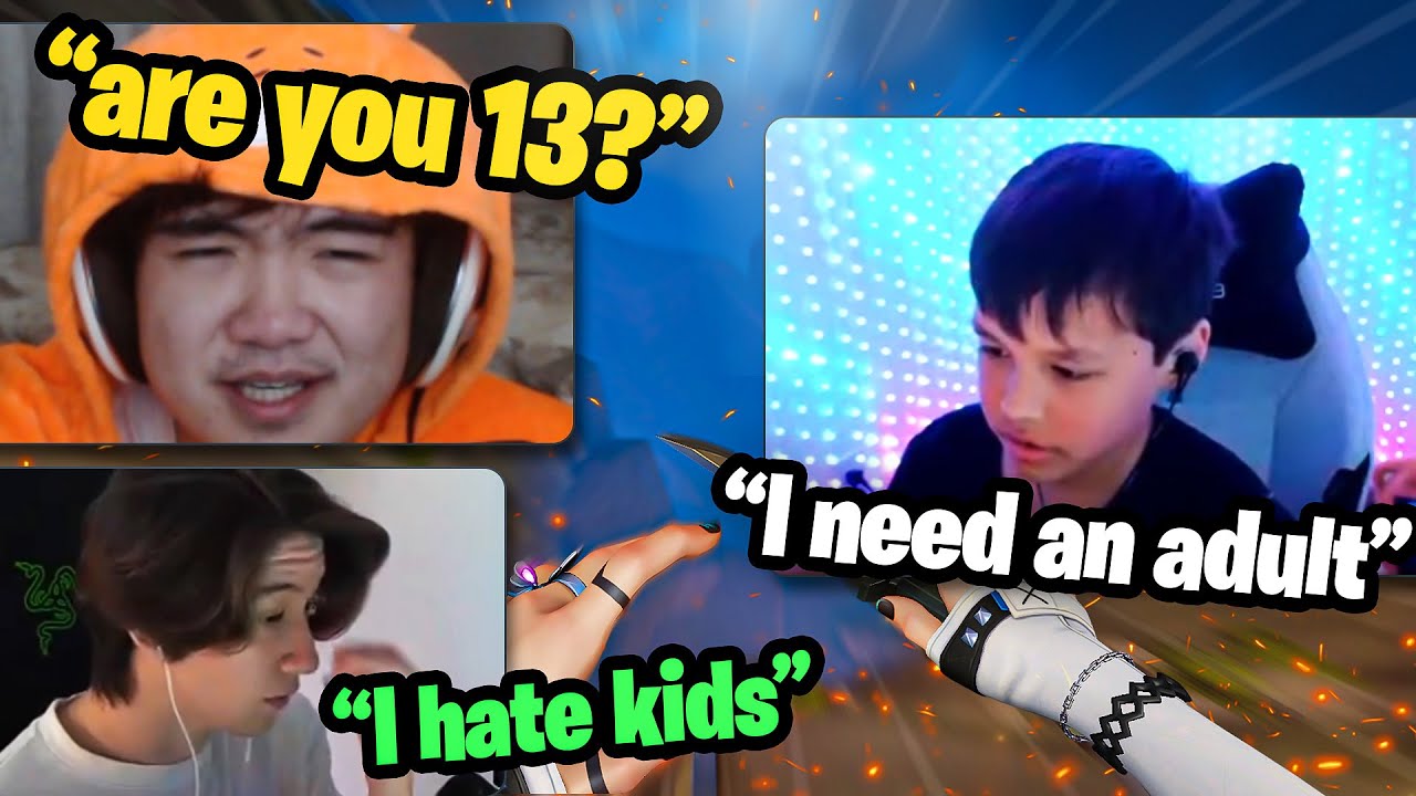 Famous Streamers Meet 12-Year-Old Radiant Prodigy