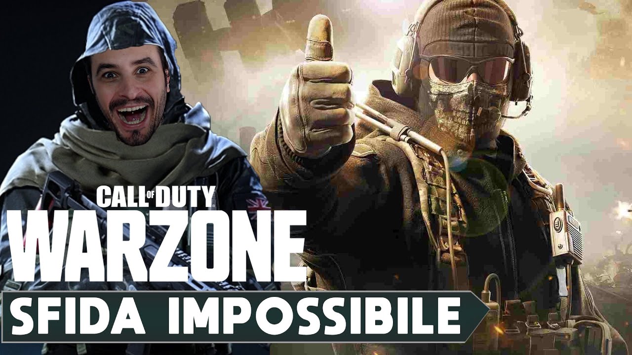 CALL OF DUTY WARZONE GAMEPLAY ITA - SFIDA IMPOSSIBILE - YouTube