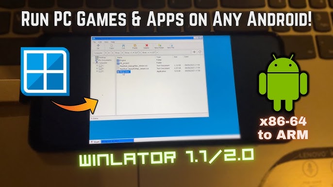 Play PC games on your Android phone for free using Winlator 2.0