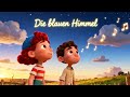 🌌✨ Die blauen Himmel 🌟🌬️ | Schlaflied für Kinder | Zauberliedchen