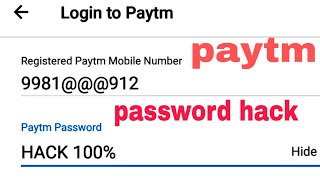 Paytm login OTP bypass Trick ||  one device