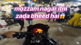 mozzam nagar night😱bike riding itna zada bheed🔥yaha se bahar kaise nikhle by MT Vlogs1998 62 views 4 weeks ago 3 minutes, 44 seconds