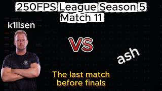 250 FPS League Season 5 - Match 11 vs ash | Quake Live