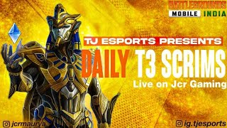 BGMI Live | Tournament Soon | BGMI Custom Rooms | Daily Scrims Going On #bgmilive #jcr #tjesports screenshot 1