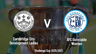 Cambridge City Ladies Development v AFC Dunstable Women Highlights