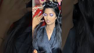 galaxy eye makeup for Beautiful keerthi pandian | #danam_makeup | #Danam_mua | #makeup | #shorts
