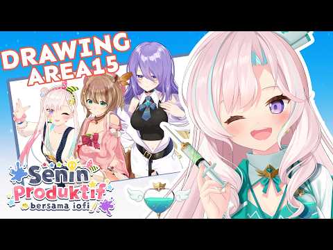 【Drawing】Happy Anniv to Us【iofi / ホロライブID】