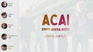 "ACAI" - CORTIS (코르티스) lyrics | EMPTY ARENA AUDIO