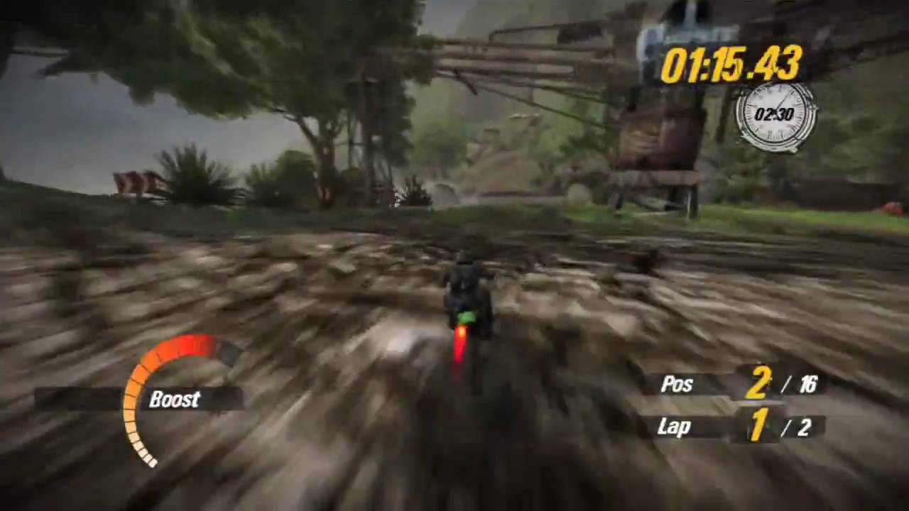 Motorstorm Pacific Rift Bike Cascade Falls HD YouTube
