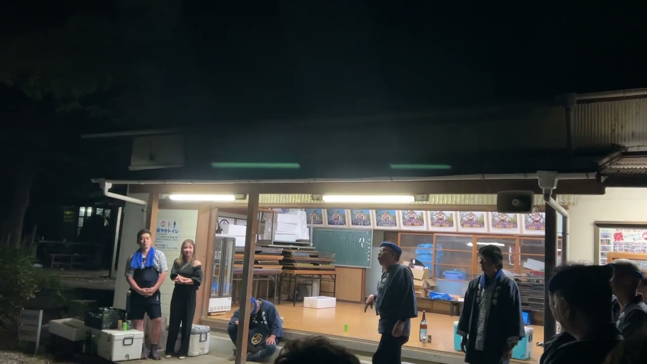 2025 館山 六軒町 山車幕お披露目35