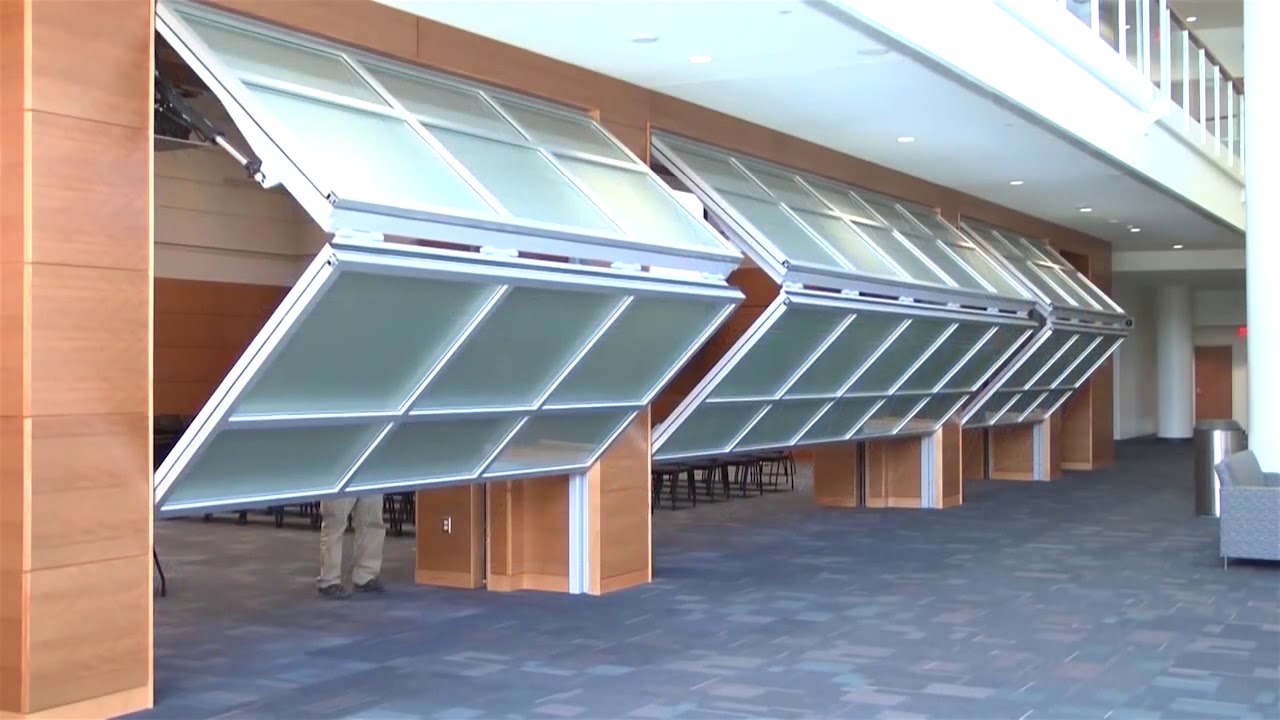 Hydraulic Bifold System by Crown Doors, LLC YouTube