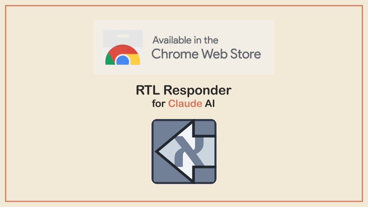 RTL Responder for Claude AI - YouTube