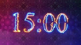 15 Minute Electric Timer | 900 Seconds Countdown