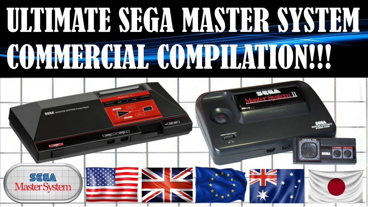SEGA MASTER SYSTEM - Ultimate Commercial Complilation!! - YouTube