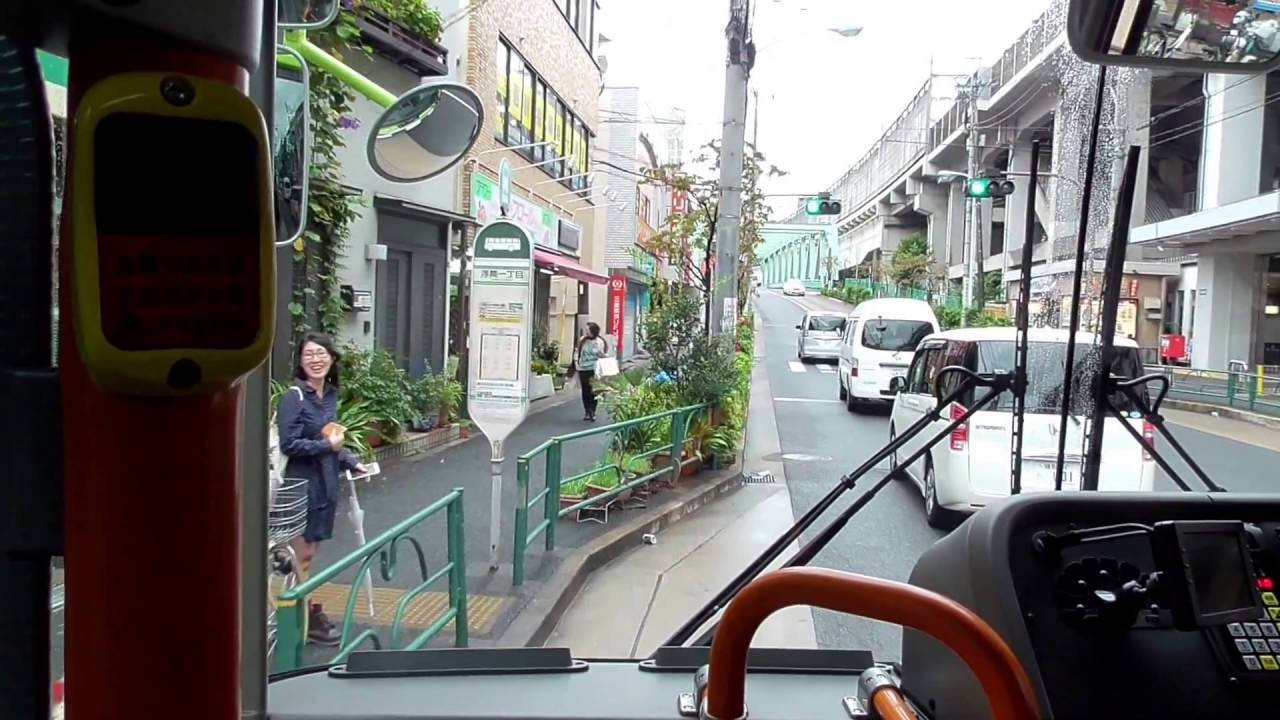 国際興業バス 赤06 前面展望 浮間舟渡駅⇒浮間団地⇒東京北医療センター⇒北赤羽駅入口⇒赤羽駅東口