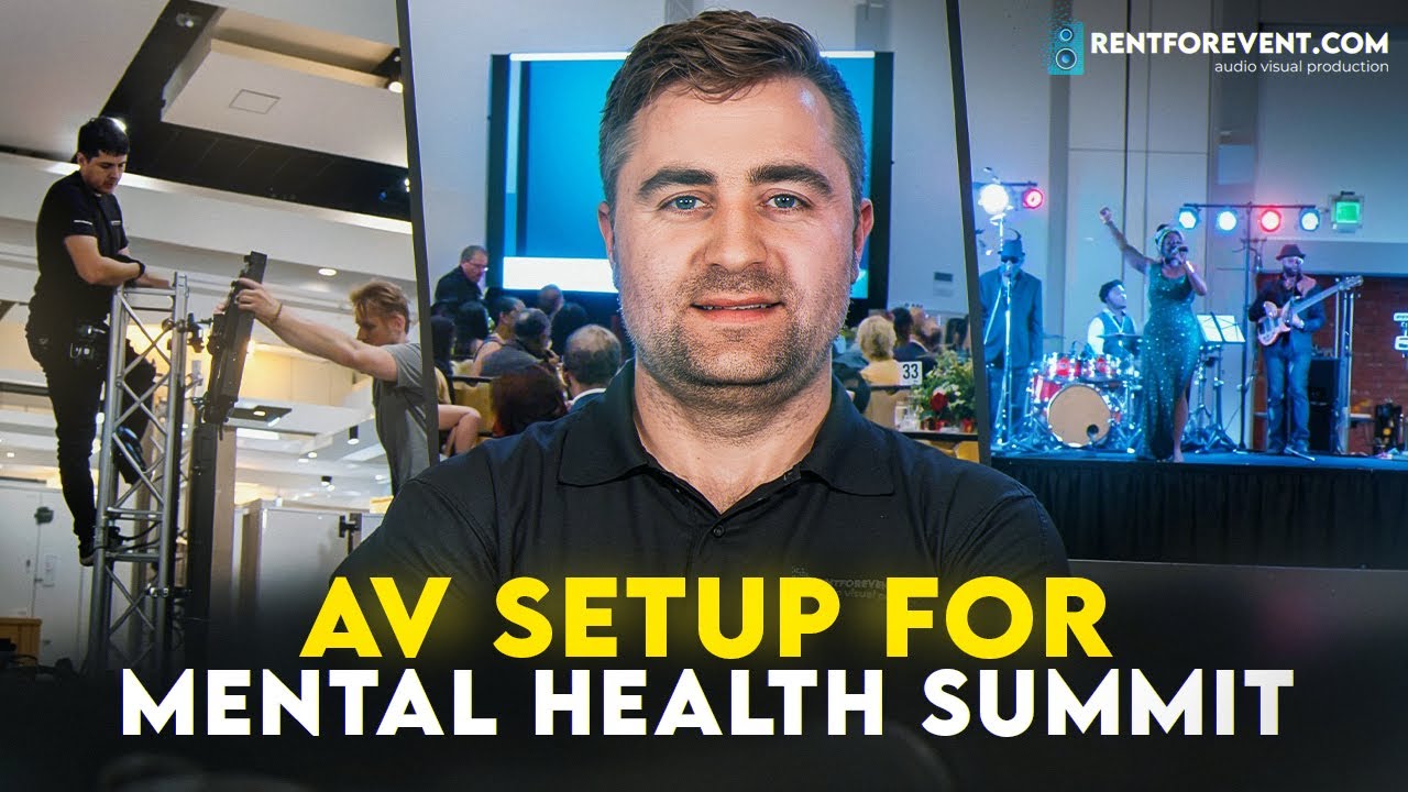 AV Setup for Mental Health Summit