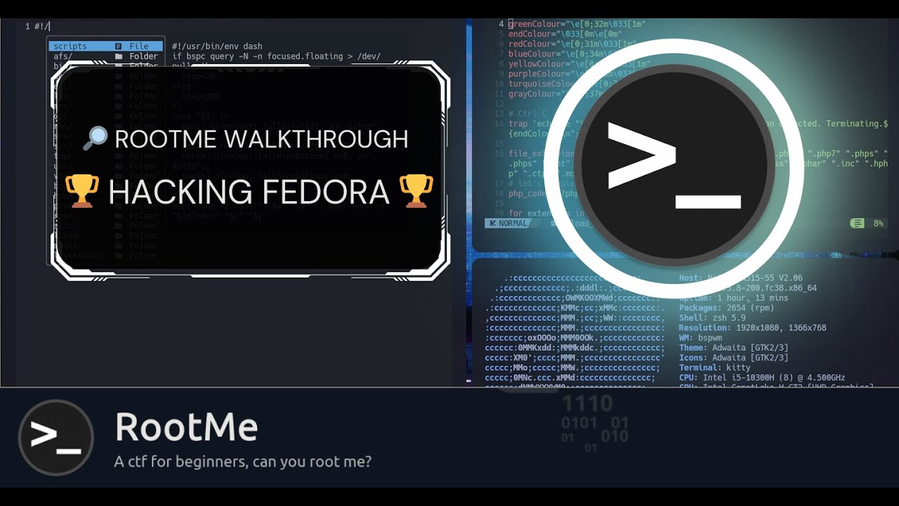TryHackMe RootMe Walkthrough | 🔎 Seeking the eJPTv2 Certification 🏆 ...