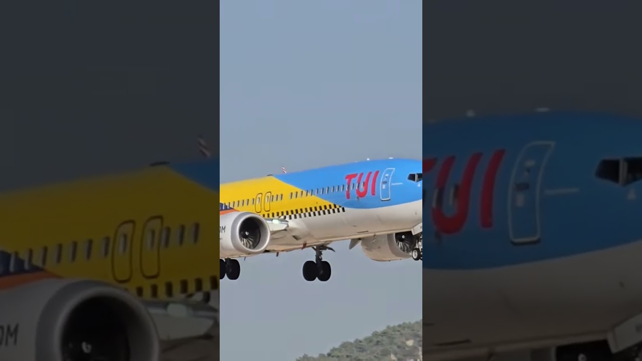 TUI Special Livery looks stunning in golden hour 😍🤩 