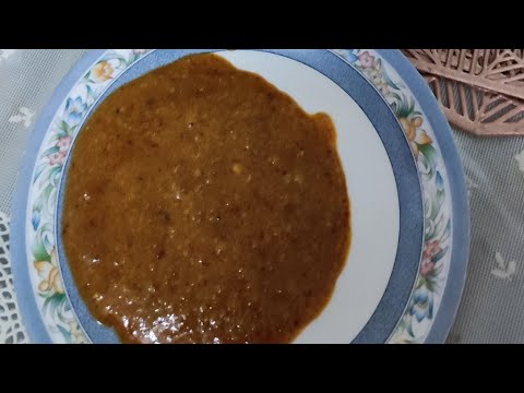 Resepi Kuah Kacang Cucur Udang