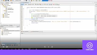 ✅Programa com tela de login usando Java e Sqlite - parte 4:  classe de controle