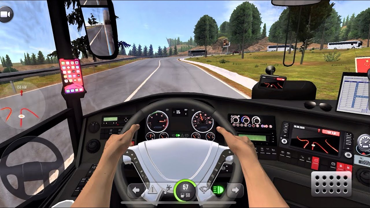 Long Route Coach Bus NEOPAN STARLINE Driving in Korea | Bus Simulator Ultimate gameplay