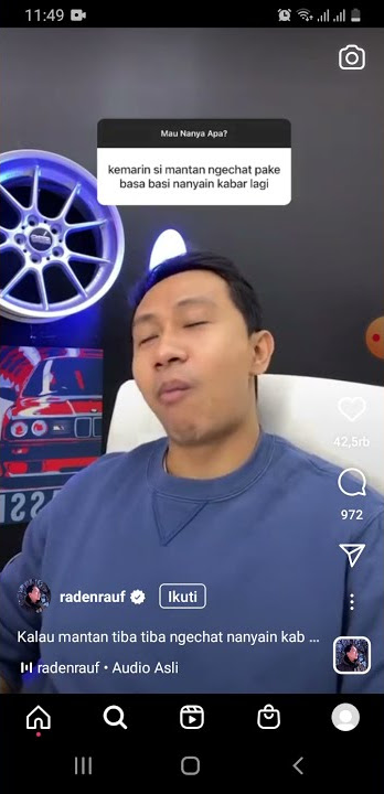Mantan ngechat nanyain kabar..